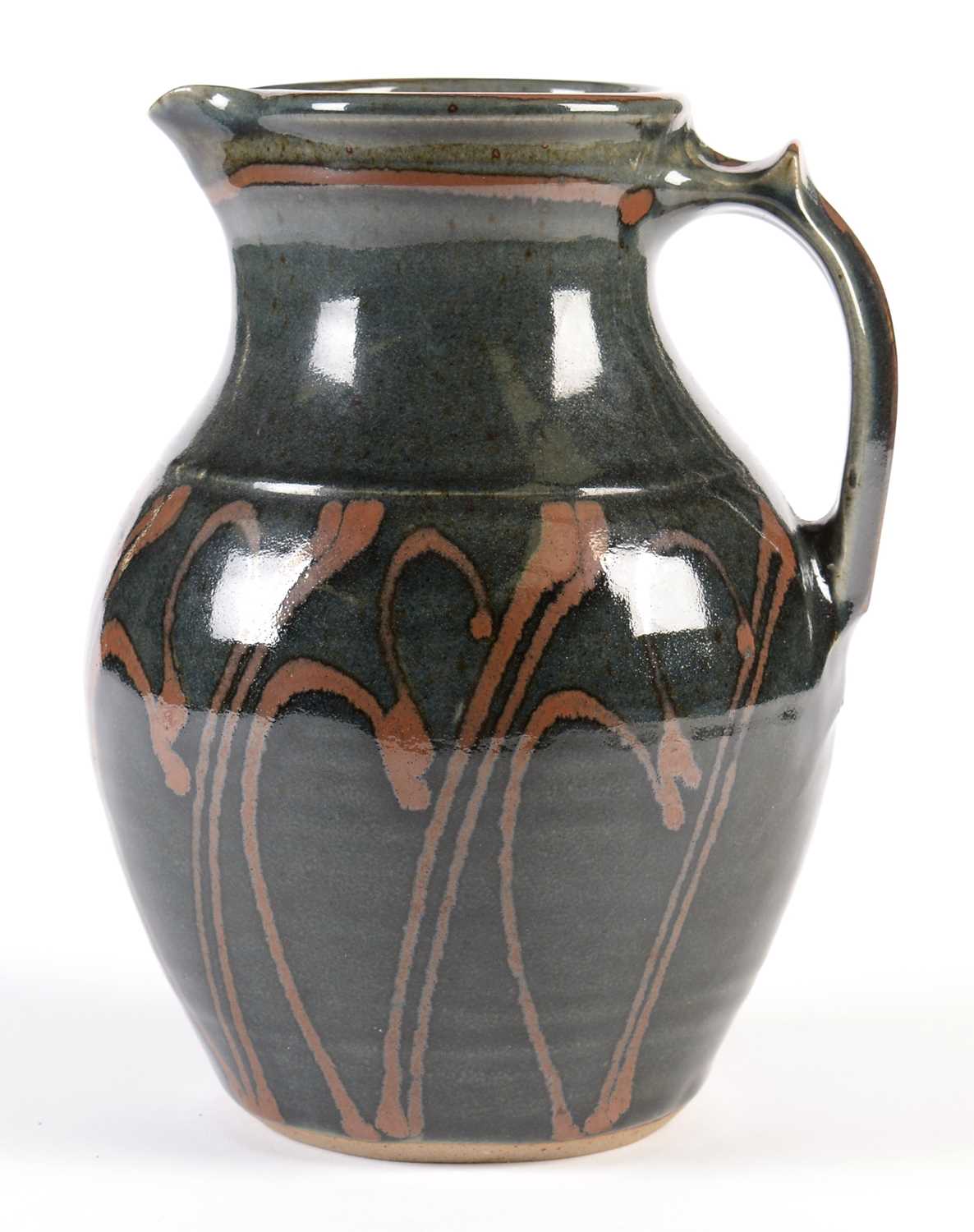 Lot 607 - Attributed to Michael Cardew studio pottery jug