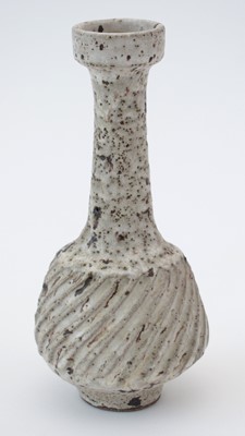 Lot 711 - Lucie Rie mallet shaped vase