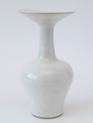 Lot 712 - Lucie Rie large trumpet shaped vase