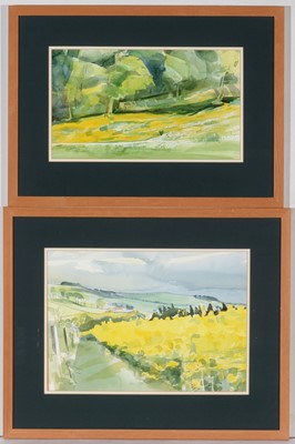 Lot 819 - Ronald Long - watercolours
