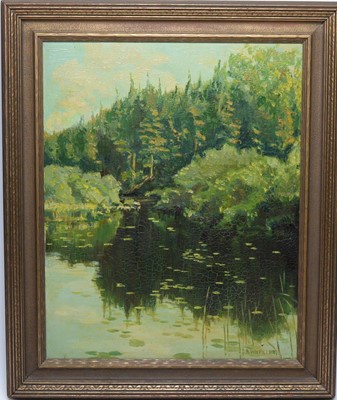 Lot 802 - Renée Vautelet - oil