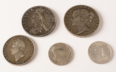 Lot 262 - Great Britain: mixed collection of coins George III and later