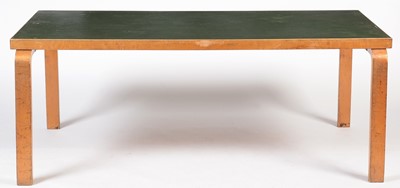 Lot 884 - Alvar Aalto for Finmar Ltd, a birch and plywood dining table