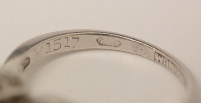 Lot 29 - A two stone diamond ring
