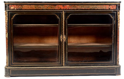 Lot 252 - Victorian Boulle marquetry side cabinet