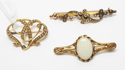 Lot 200 - Three brooches