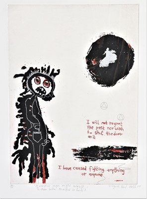 Lot 917 - Paul Molete - Justified anger ought to be left to those better qualified to handle it