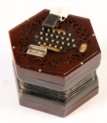 Lot 272 - Lachenal 48 Key English System Concertina