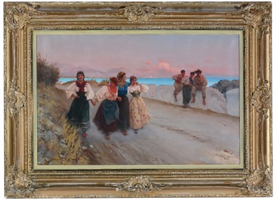Lot 289 - Fabio Cipolla - oil painting