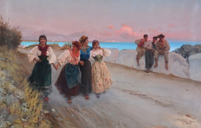 Lot 289 - Fabio Cipolla - oil painting