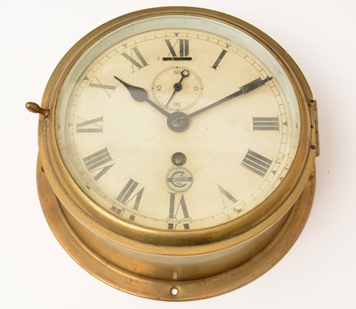 Lot 1202 - A ship's clock by Cooke