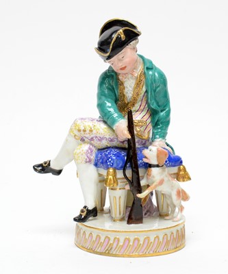 Lot 530 - Meissen figure Huntsman