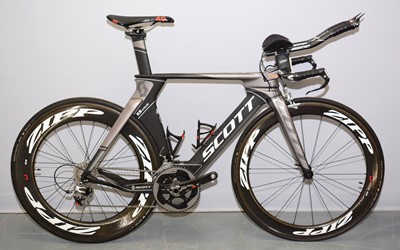 Lot 522 - A time trial bicycle by Scott