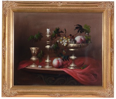 Lot 309 - J* Molnarj - oil painting