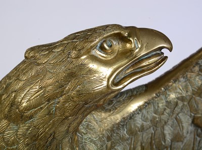 Lot 689 - Early 20th Century cast brass lectern