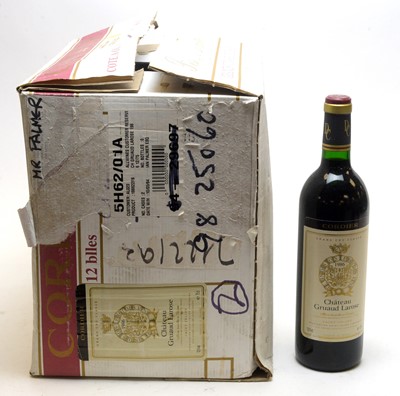 Lot 13 - Chateau Gruaud Larose Saint Julien 1986