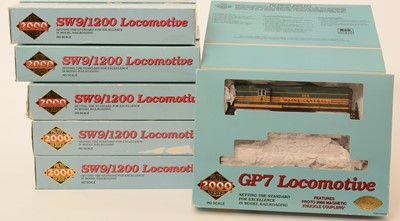 Lot 2 - Six Proto 2000 Series locomotives.