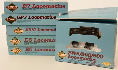 Lot 3 - Six Proto 2000 Series locomotives.