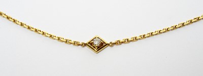 Lot 94 - Diamond necklace
