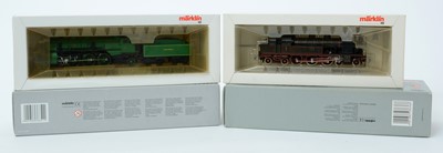 Lot 17 - Four Märklin HO-gauge locomotives.