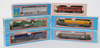 Lot 23 - Six Model Power locomotives.