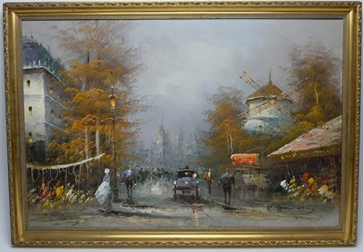Lot 803 - R* Saimon - oil