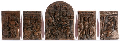 Lot 743 - Bob Olley - wall plaques.