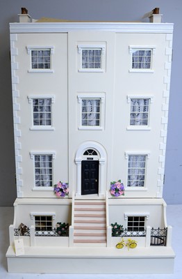Lot 959 - A doll's three-storey Georgian townhouse and basement flat.