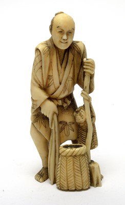 Lot 471 - Japanese Ivory Okimono