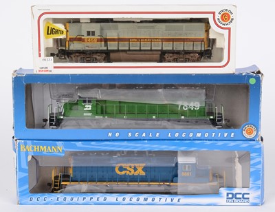 Lot 101 - Three Bachmann HO-gauge model locomotives