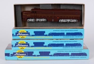 Lot 129 - Four Athearn HO-gauge diesel electric locomotives