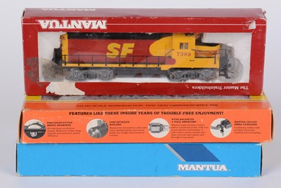 Lot 188 - Three Mantua HO-gauge diesel electric locomotives