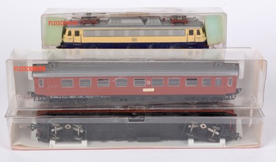 Lot 193 - Fleischmann HO-gauge model railway