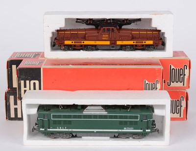 Lot 201 - Six Jouef HO-gauge diesel electric locomotive