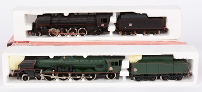 Lot 202 - Four Jouef HO-gauge model steam locomotive with tenders