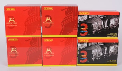 Lot 292 - Six Hornby 00-gauge three wagon sets