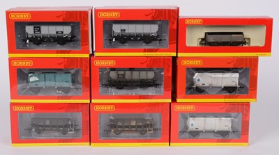 Lot 296 - Twenty Hornby 00-gauge freight stock
