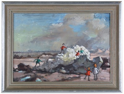 Lot 285 - Norman Stansfield Cornish - oil.