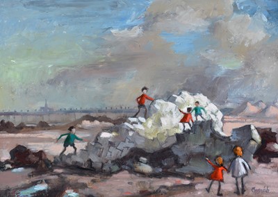 Lot 285 - Norman Stansfield Cornish - oil.