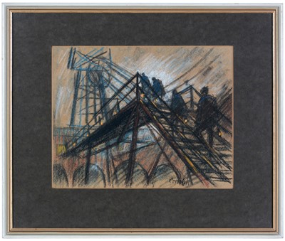 Lot 239 - Norman Stansfield Cornish - watercolour.