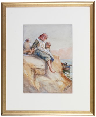 Lot 248 - Robert Jobling - watercolour.