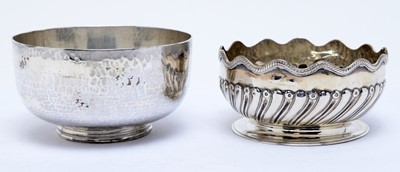 Lot 152 - Two Victorian silver sugar bowls