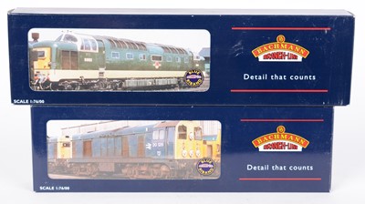 Lot 313 - Two Bachmann 00-gauge diesel electric locomotives