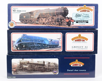 Lot 328 - Three Bachmann 00-gauge steam locomotives and tenders