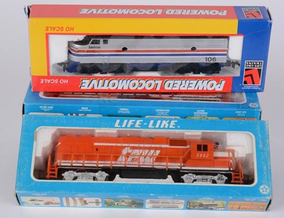 Lot 149 - Life-Like HO-gauge diesel electric locomotives