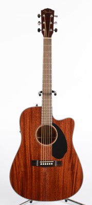 Lot 334 - Fender CD 60SCE electro-acoustic guitar