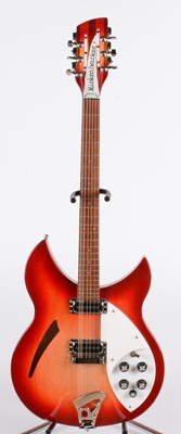 Lot 81 - Rickenbacker 330-12 twelve string semi-acoustic guitar.