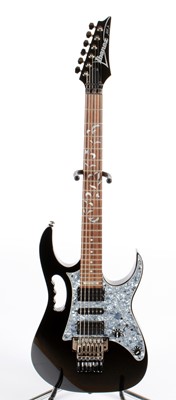 Lot 343 - Ibanez JEM 555BK Steve Vai Guitar
