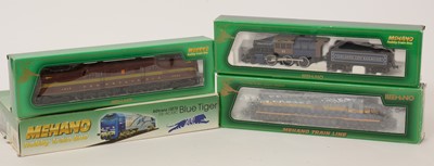 Lot 29 - Four Mehano locomotives.