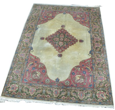 Lot 112 - A Tabriz carpet